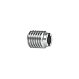 Flangeless™ FlushNut™, Stainless Steel 1/4-28 Flat-Bottom, for 1/8" OD Single